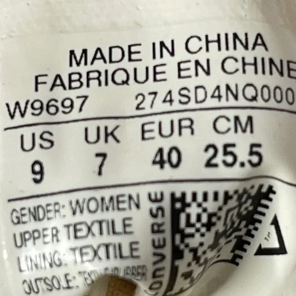 Converse Blue Sneakers Size 9 - Picture 6 of 6